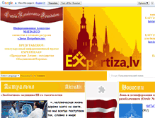 Tablet Screenshot of expertiza.lv